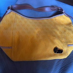 Dooney & Bourke Yellow Signature Purse